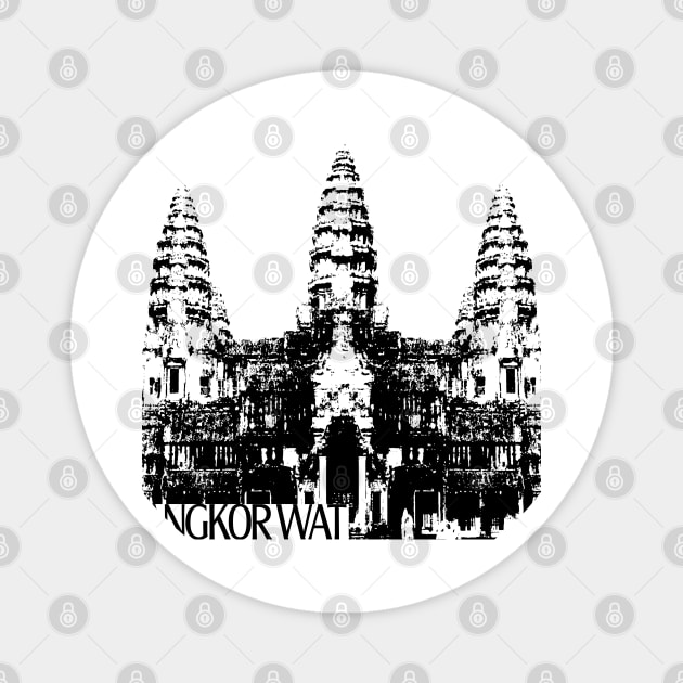 Angkor Wat Magnet by TravelTs